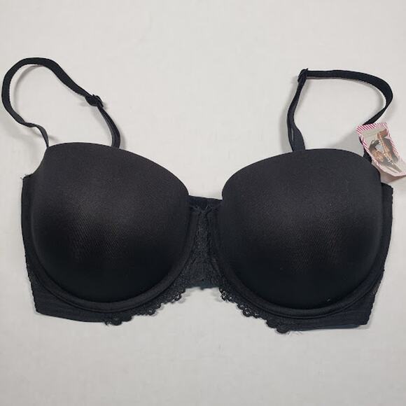 NWT Maidenform Black Convertible Bra size 36DD - Picture 1 of 7